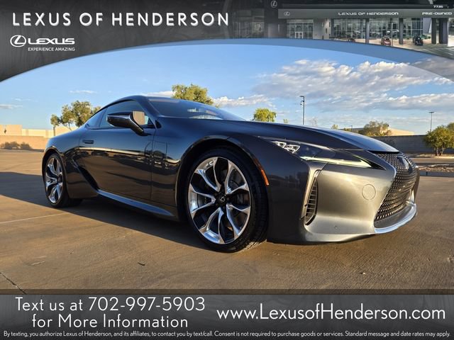 Used 2018 Lexus LC 500 Coupe w/ Sport Package