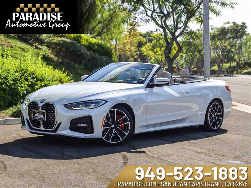 Used 2021 BMW 430i Convertible w/ M Sport Package