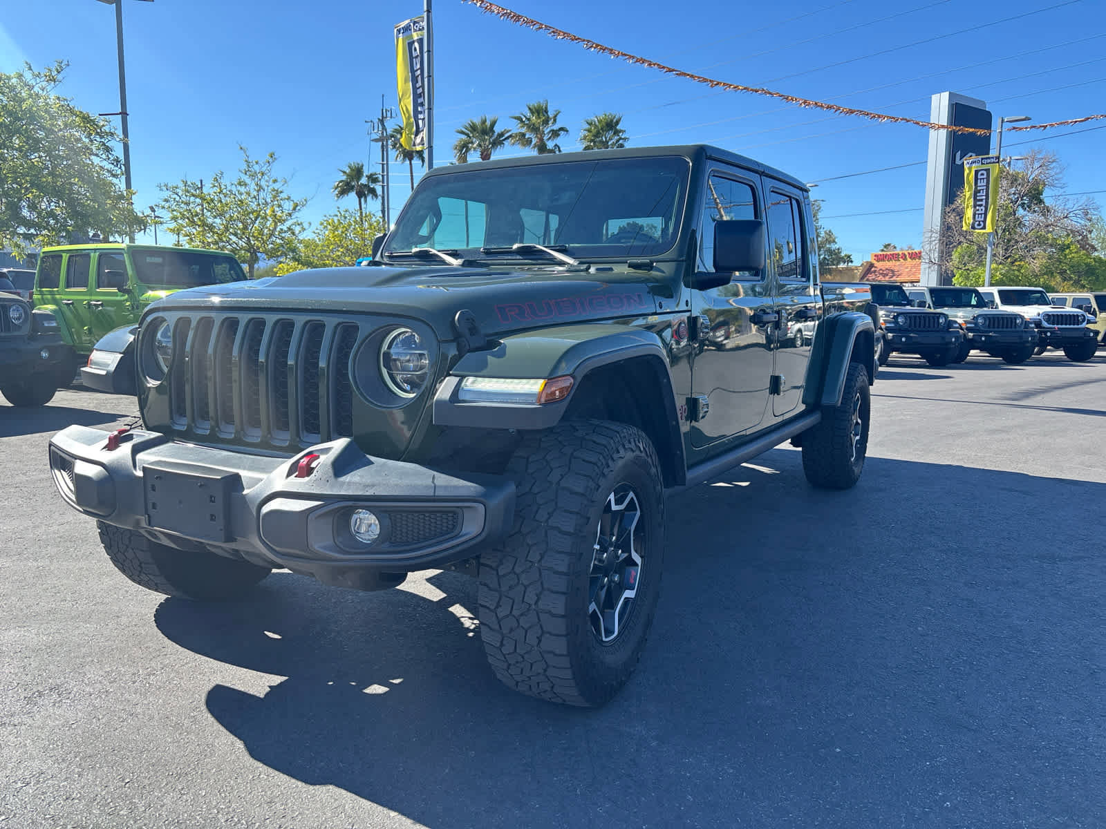 Used 2022 Jeep Gladiator Rubicon w/ LED Lighting Group image 2