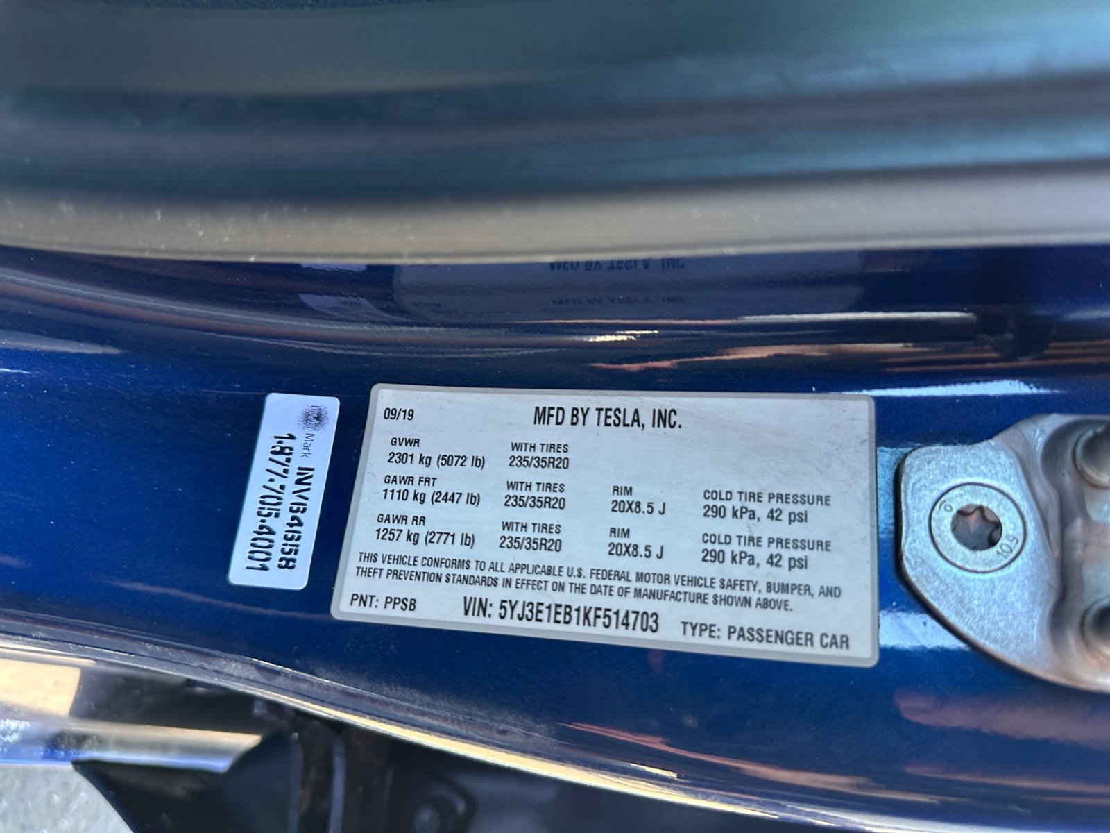 Used 2019 Tesla Model 3 Performance AWD/4WD image 28