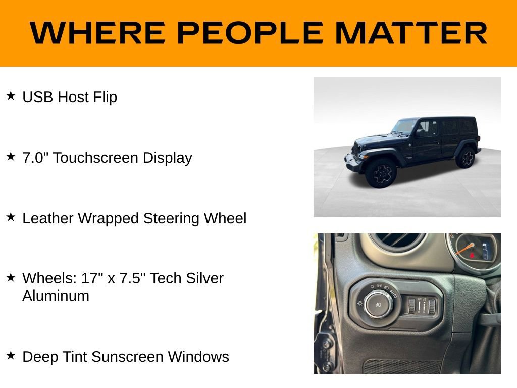 Used 2021 Jeep Wrangler Unlimited Sport image 32