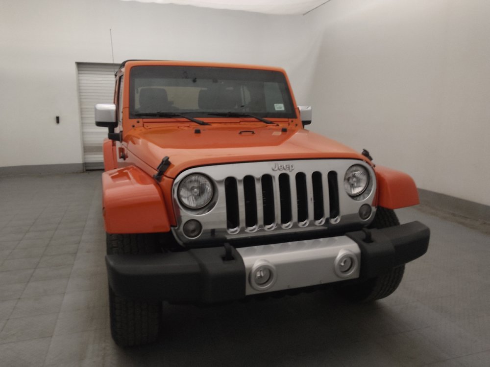 Used 2015 Jeep Wrangler Unlimited Sahara w/ Mopar Chrome Edition Group AWD/4WD image 14