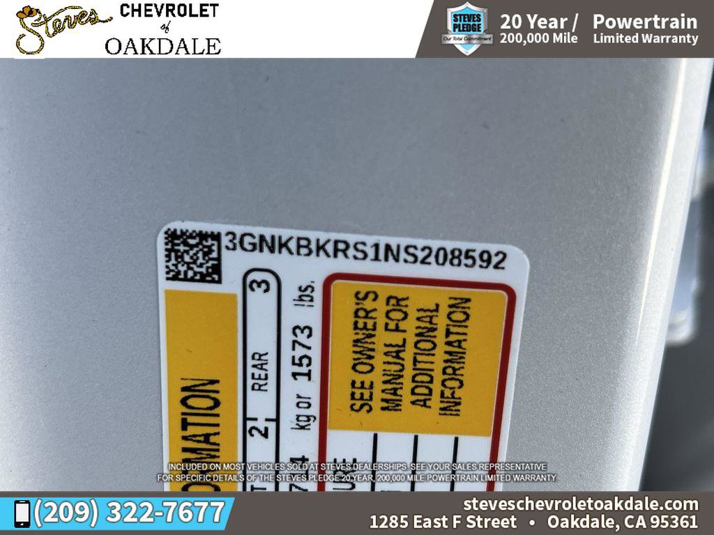 Certified 2022 Chevrolet Blazer RS w/ Enhanced Convenience Package image 39