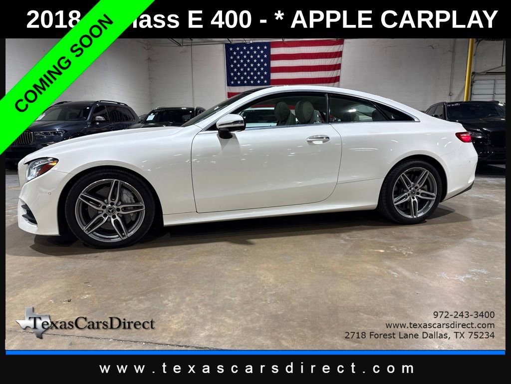 Used 2018 Mercedes-Benz E 400 Coupe image 2