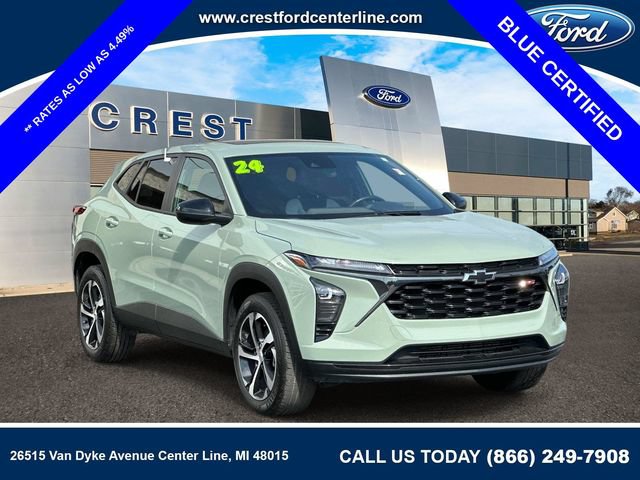 Used 2024 Chevrolet Trax RS w/ Sunroof Package