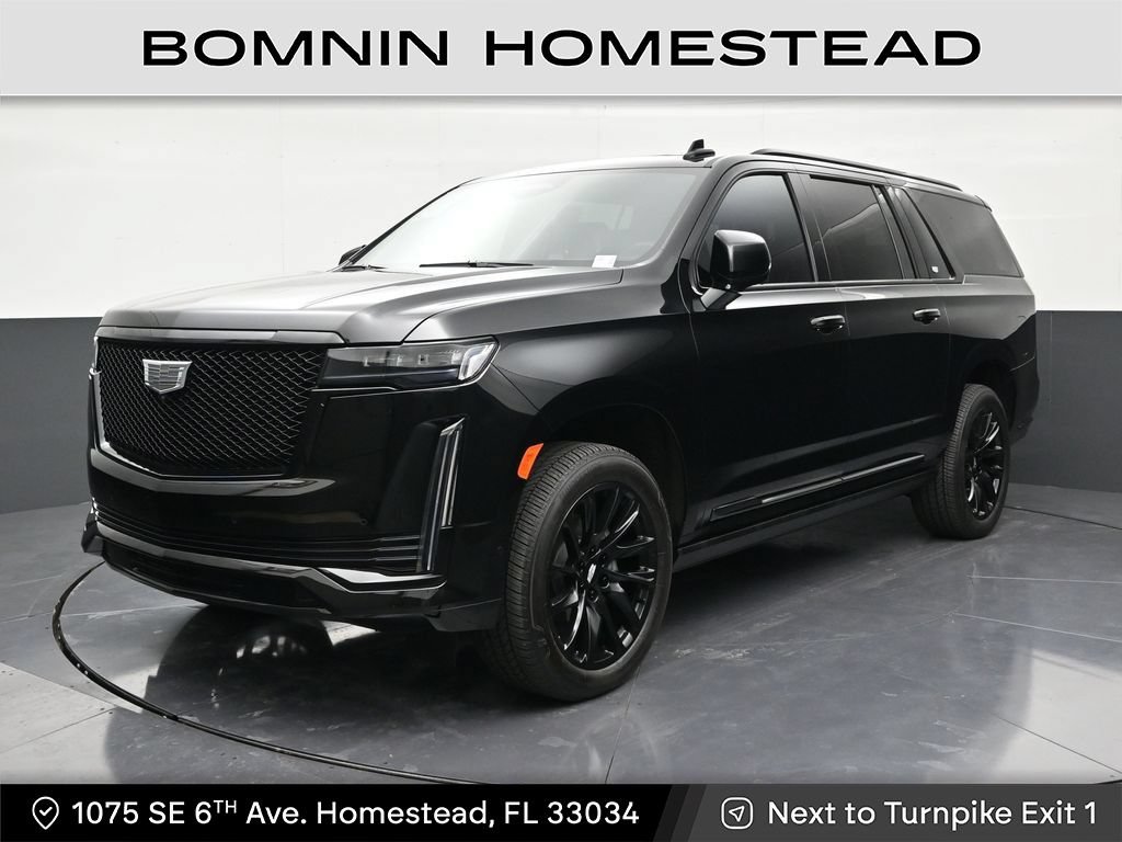 Certified 2024 Cadillac Escalade ESV Sport Platinum w/ LPO, ONYX Package