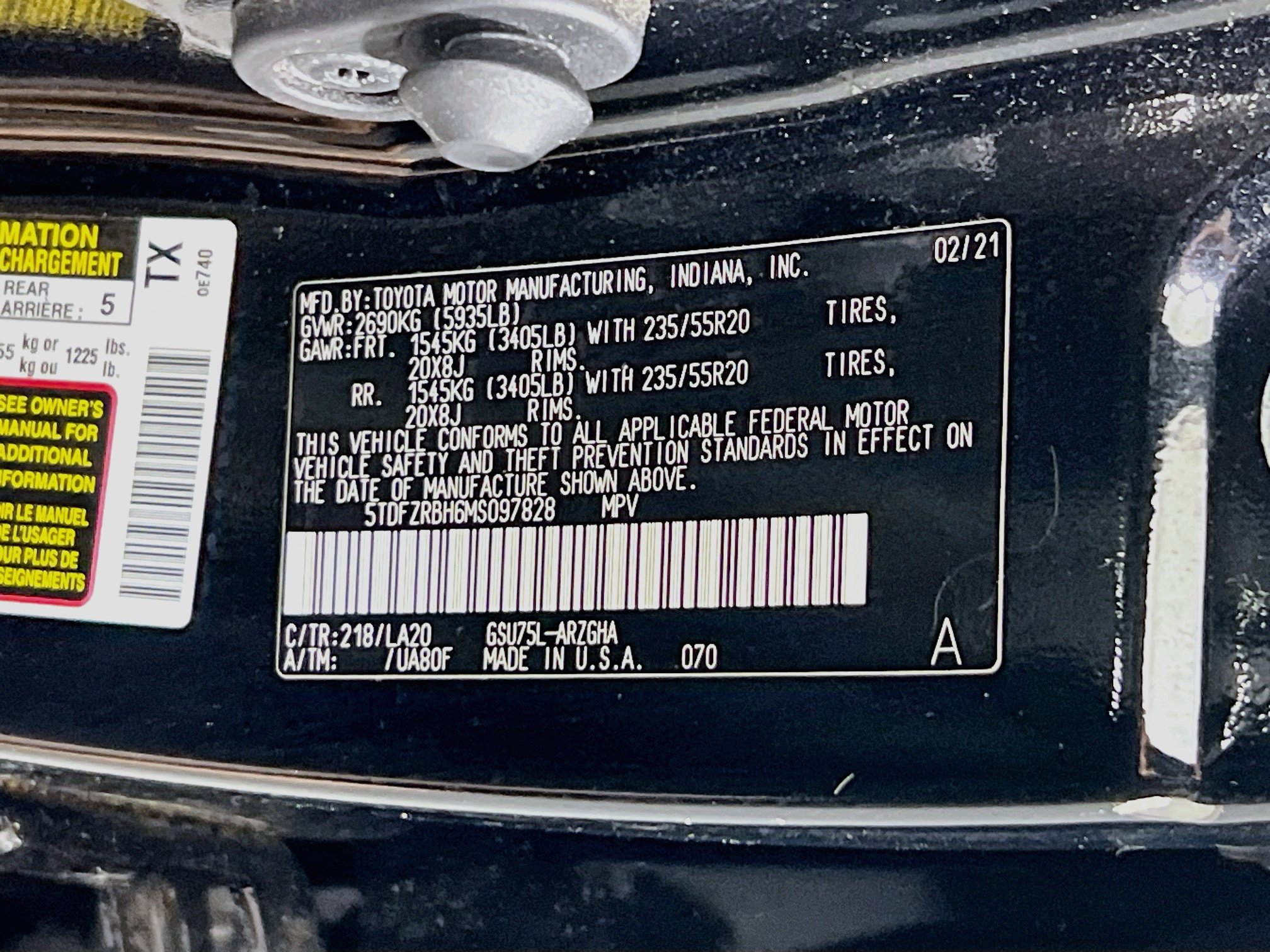 Used 2021 Toyota Highlander Platinum AWD/4WD image 34