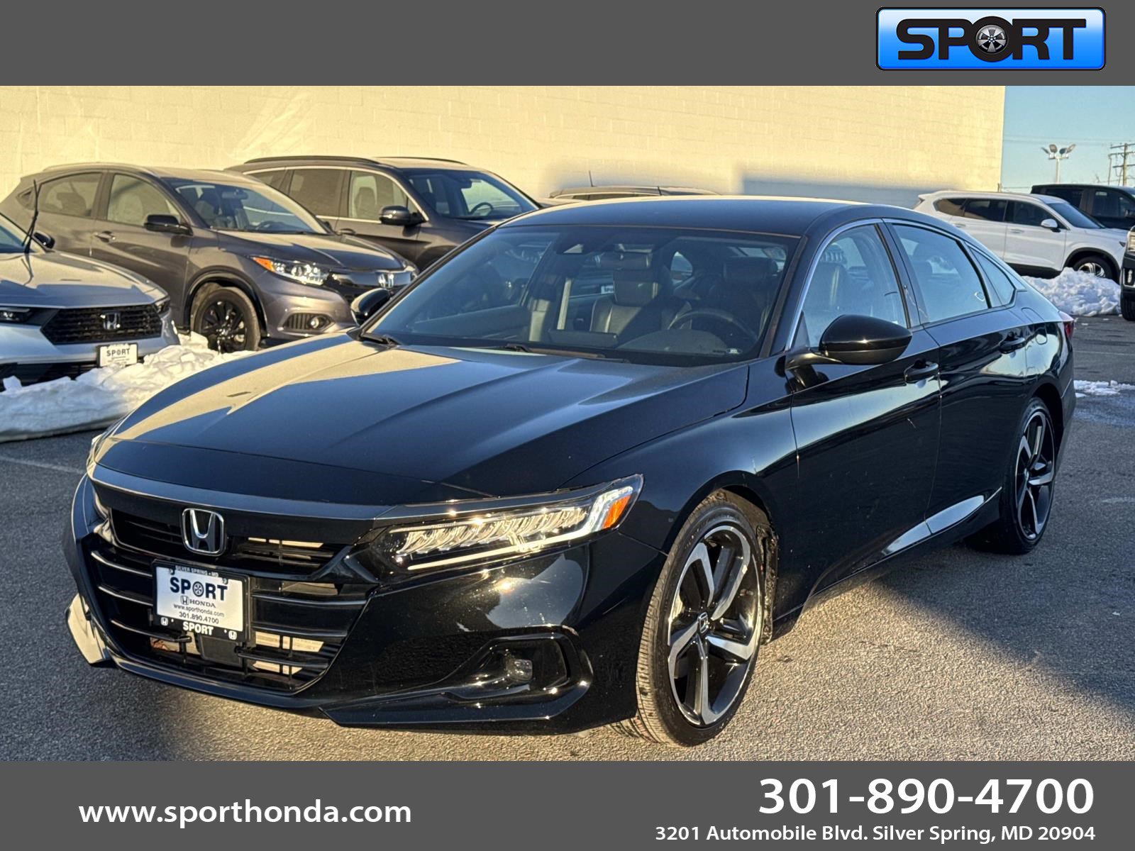 Certified 2022 Honda Accord Sport image 1
