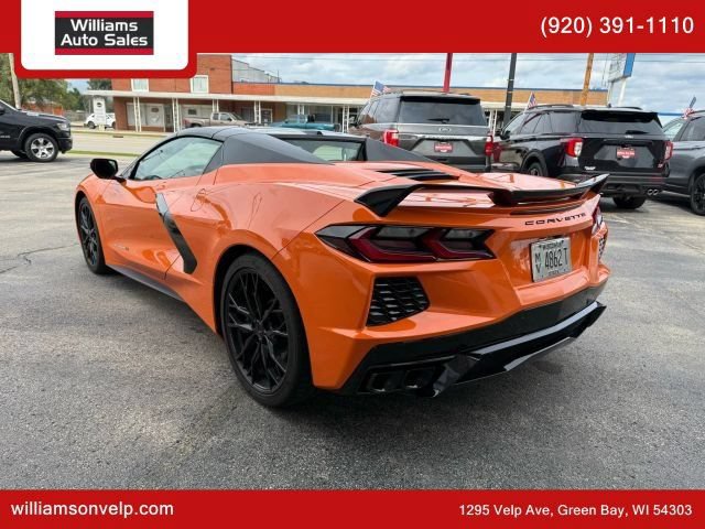 Used 2024 Chevrolet Corvette Stingray Preferred Conv w/ Z51 Performance Package RWD image 6