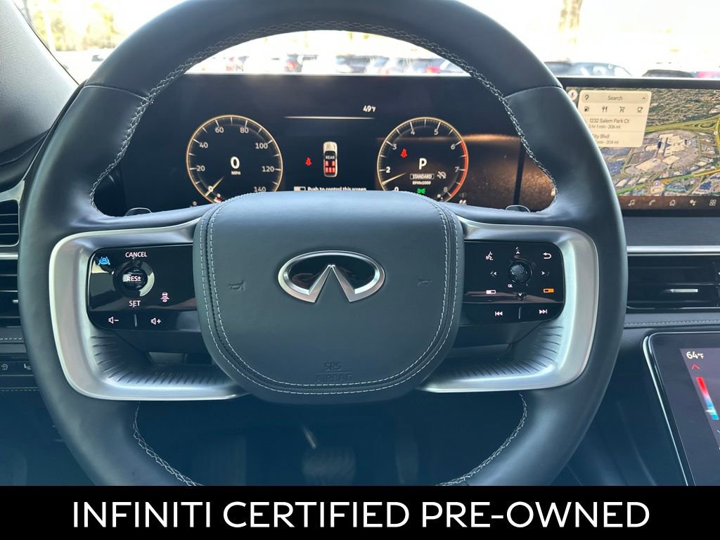 Certified 2025 INFINITI QX80 Sensory image 21