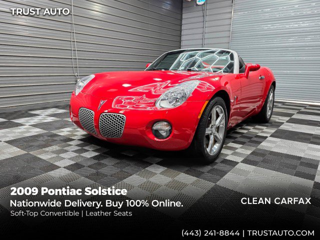 Used 2009 Pontiac Solstice Convertible w/ Premium Package