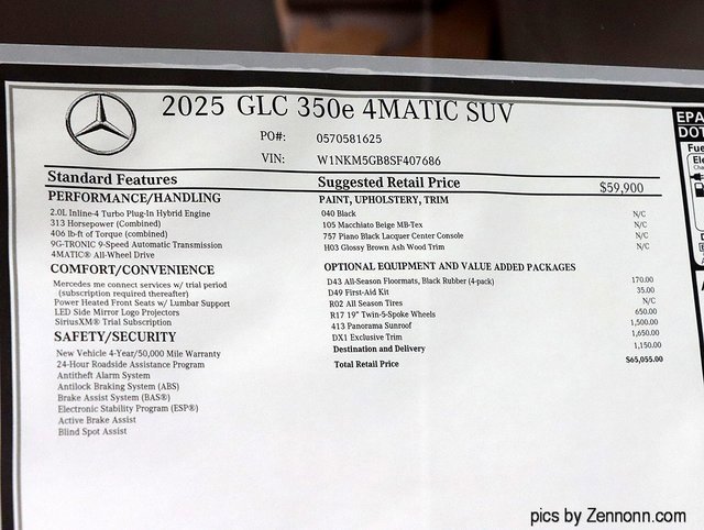 New 2025 Mercedes-Benz GLC 350e 4MATIC image 27