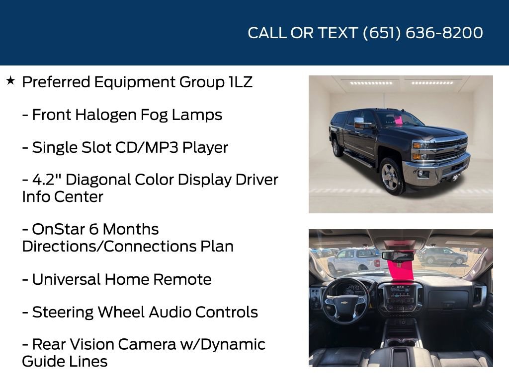 Used 2015 Chevrolet Silverado 2500 LTZ w/ Duramax Plus Package image 20