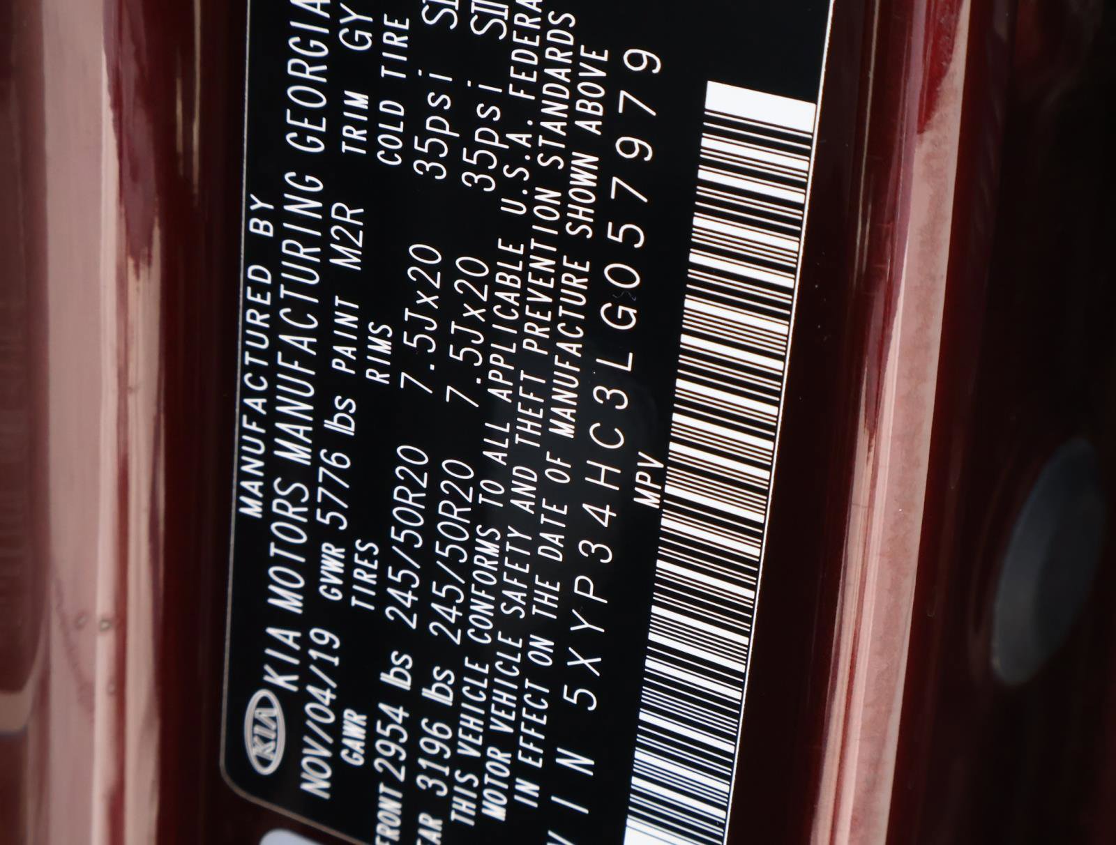 Used 2020 Kia Telluride EX w/ EX Premium Package image 20