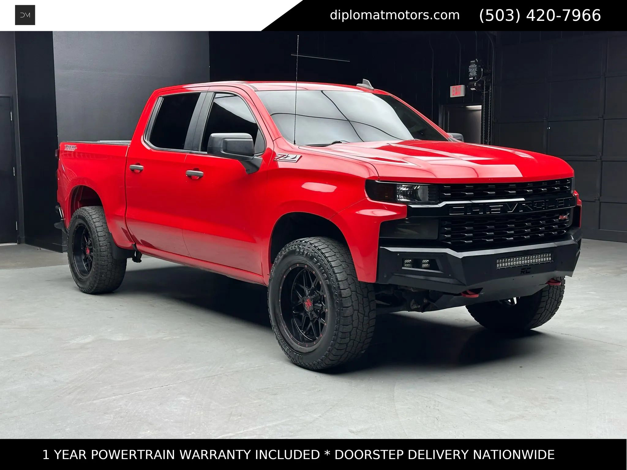Used 2019 Chevrolet Silverado 1500 Custom Trail Boss w/ Custom Convenience Package image 9