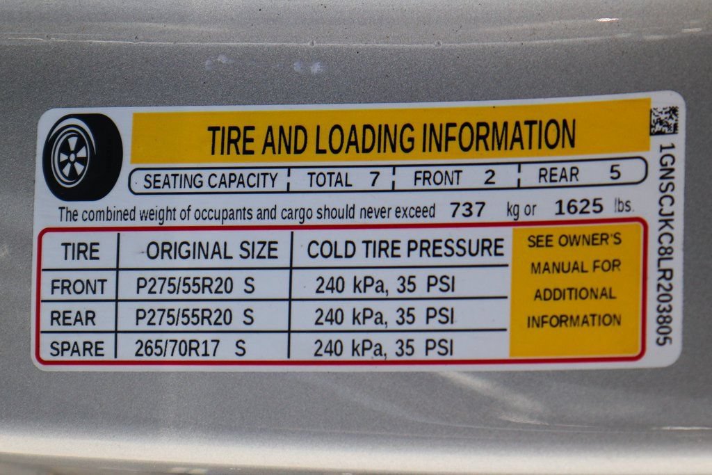 Used 2020 Chevrolet Suburban Premier RWD image 57