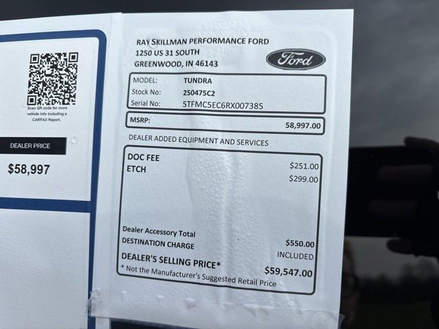 Used 2024 Toyota Tundra 1794 Edition image 3