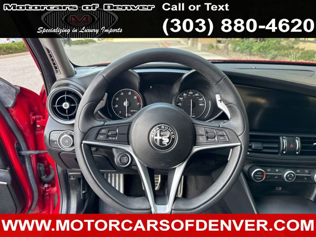 Used 2019 Alfa Romeo Giulia Ti Sport w/ Quick Order Package 22S Sport image 18