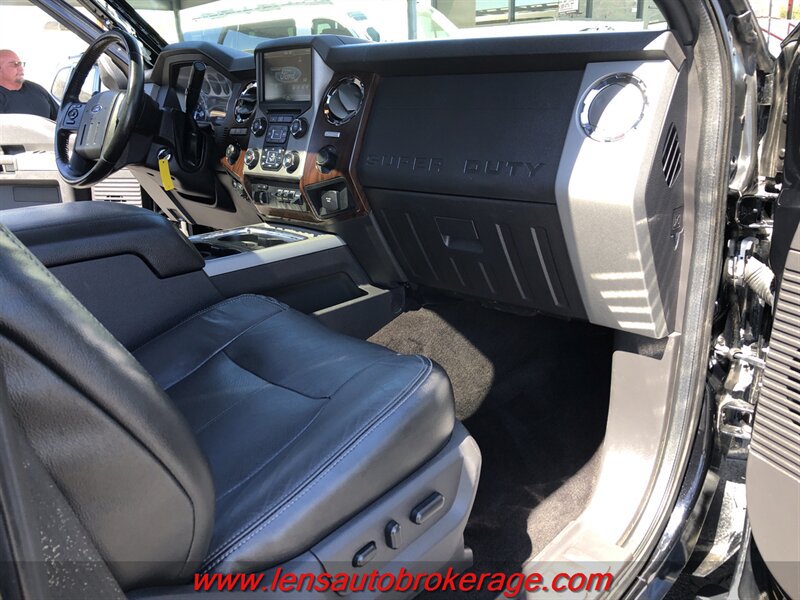 Used 2016 Ford F350 Lariat w/ Lariat Ultimate Package AWD/4WD image 21