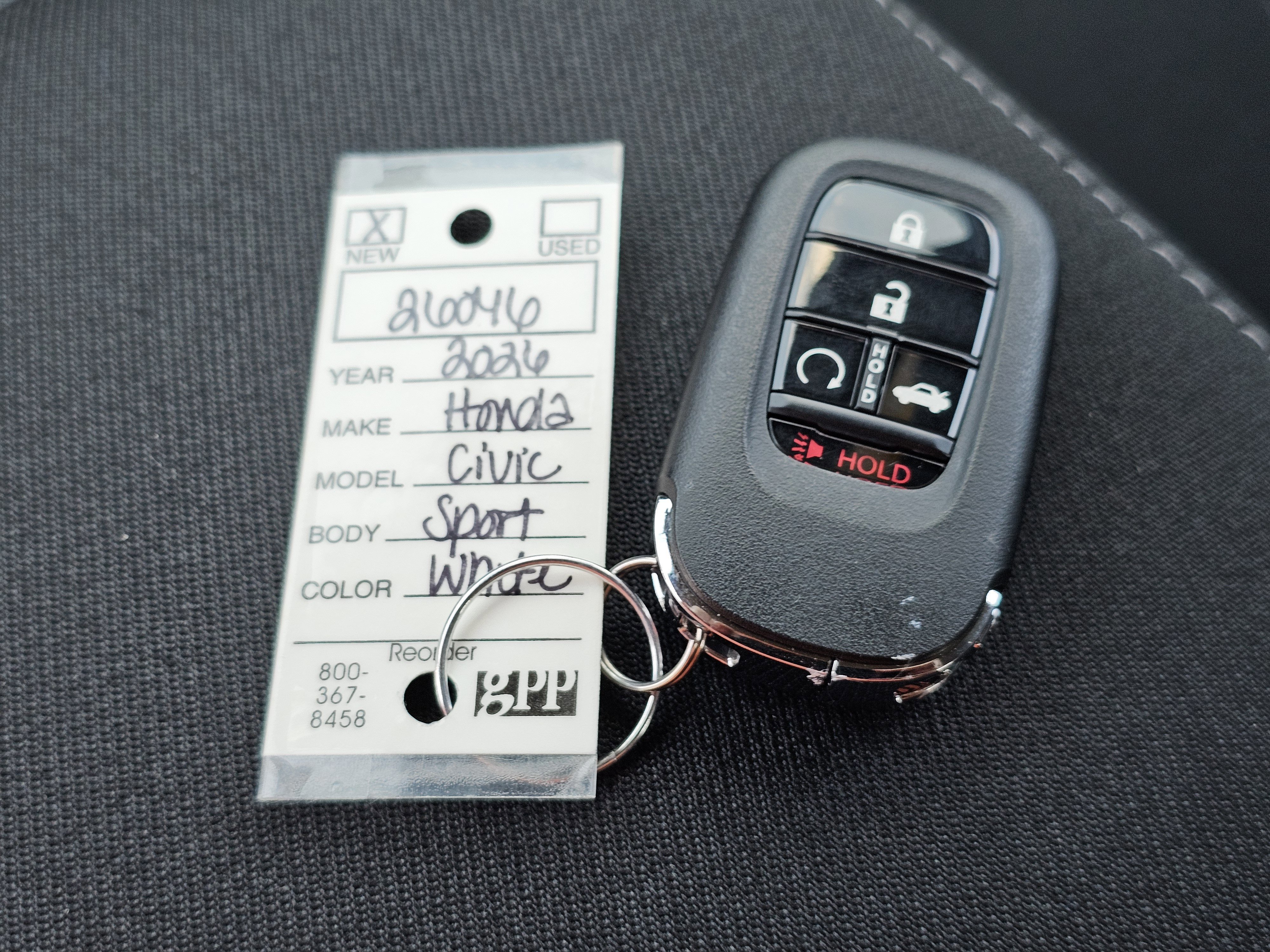 New 2026 Honda Civic Sport image 26