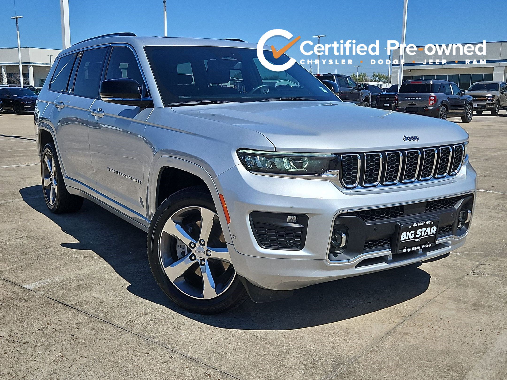 Used 2021 Jeep Grand Cherokee L Overland w/ Luxury Tech Group IV