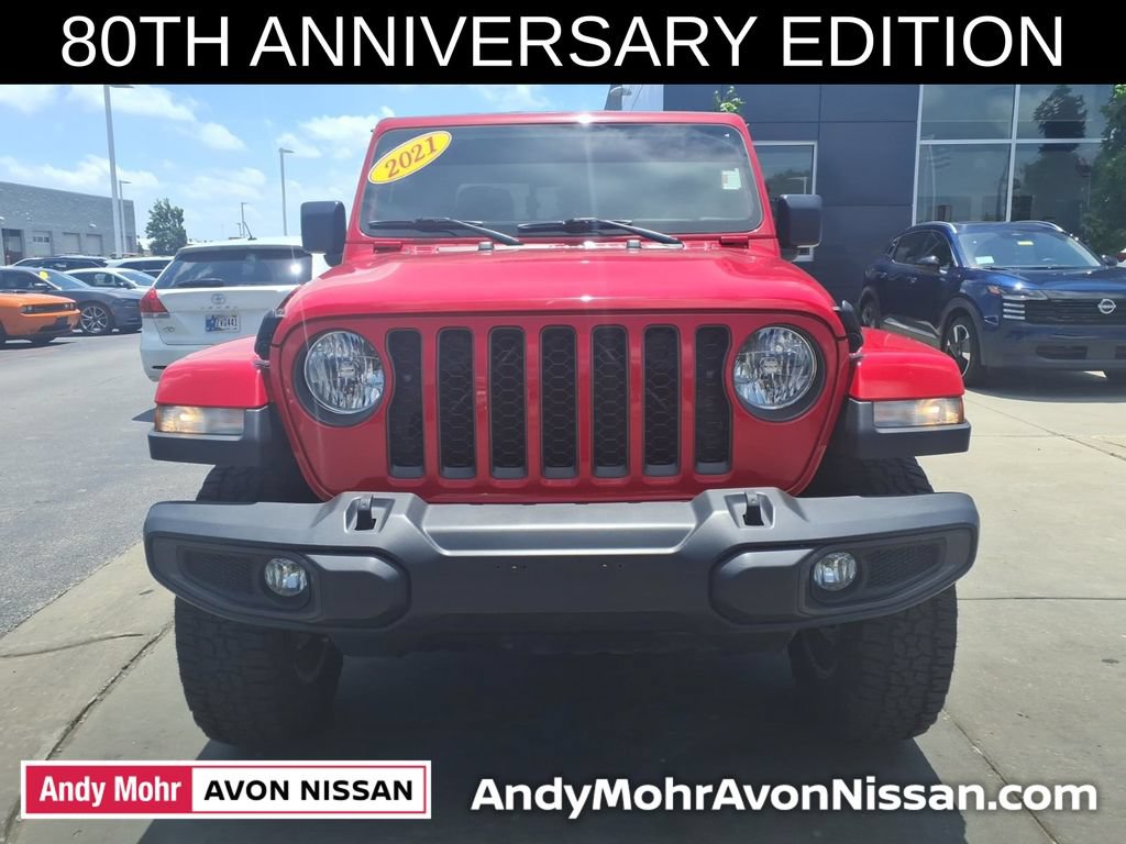 Used 2021 Jeep Gladiator Sport w/ Quick Order Package 24Q 80Th AWD/4WD image 3