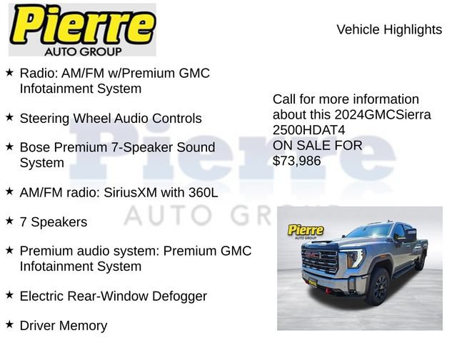 Used 2024 GMC Sierra 2500 AT4 w/ AT4 Premium Plus Package AWD/4WD image 13