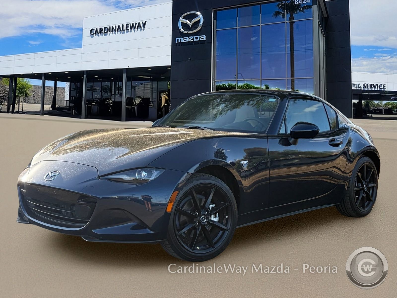 Used 2025 MAZDA MX-5 Miata RF Grand Touring w/ Weather Package RWD image 2