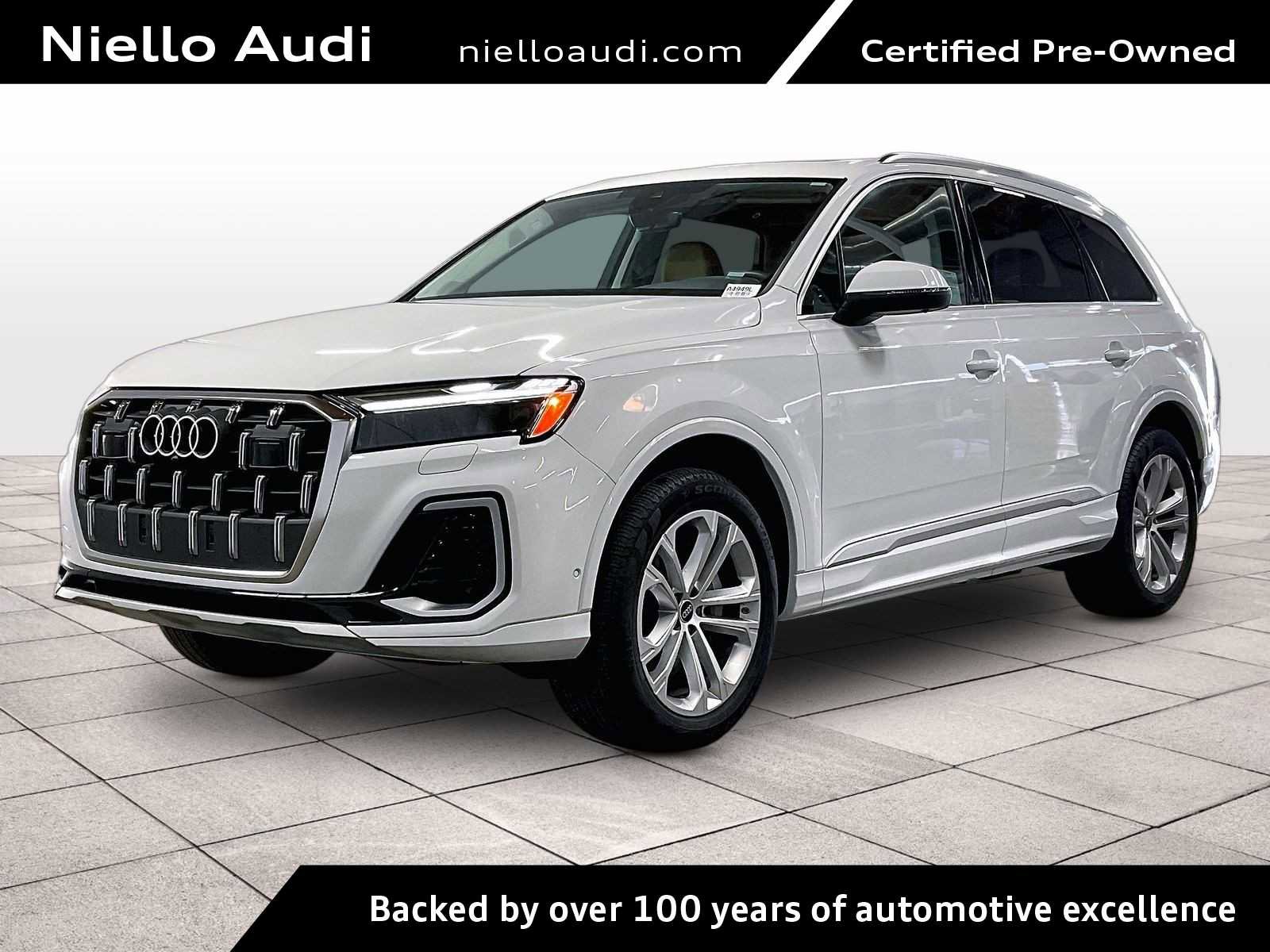 Certified 2025 Audi Q7 3.0T Premium Plus w/ Premium Plus Package