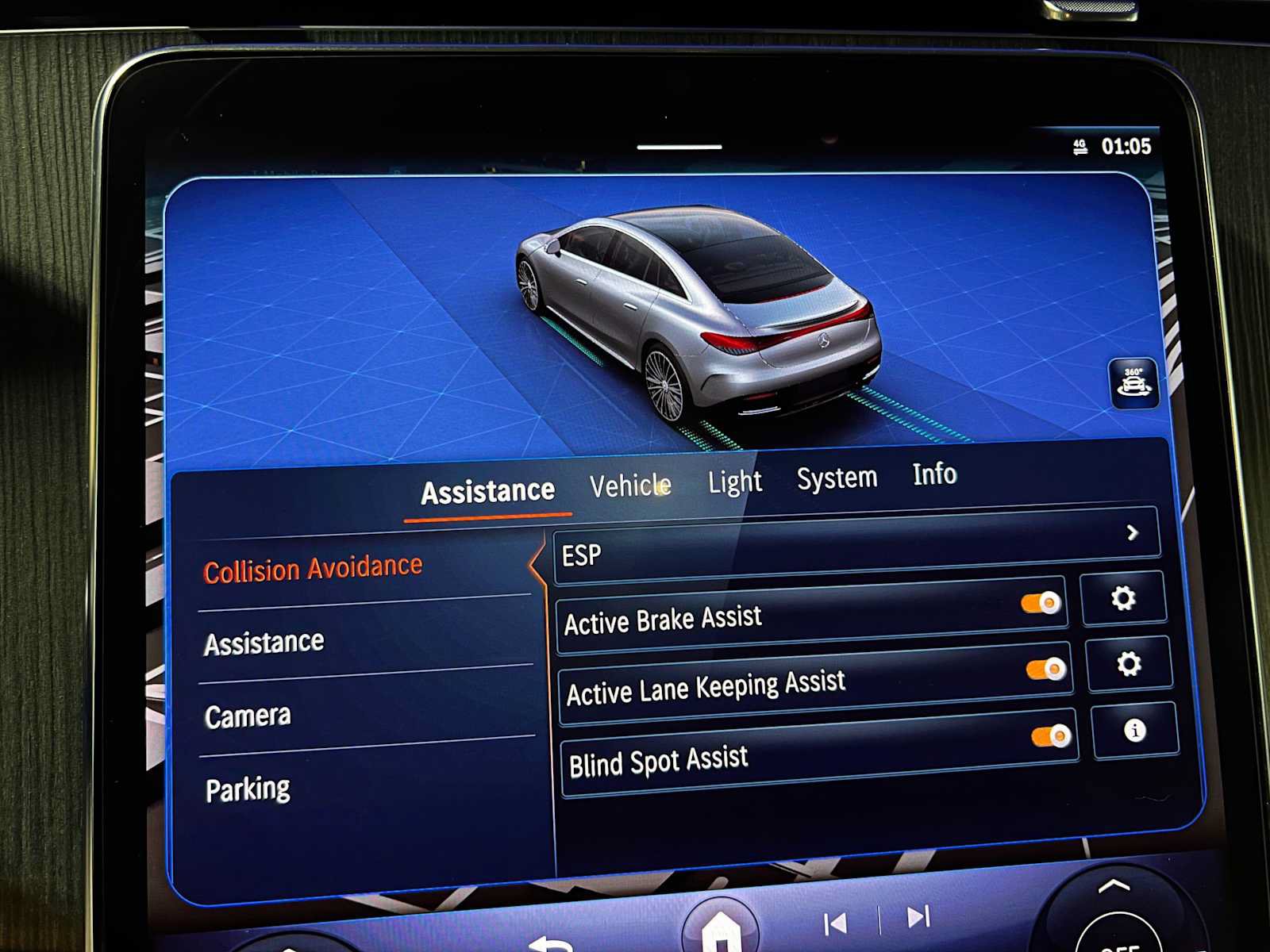 Certified 2026 Mercedes-Benz EQE 320 4MATIC Sedan image 39