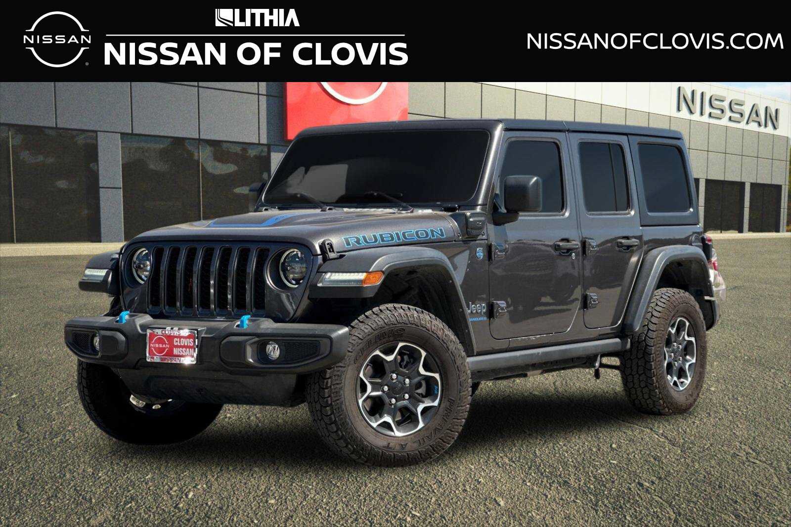 Used 2023 Jeep Wrangler Unlimited Rubicon 4xe AWD/4WD image 1