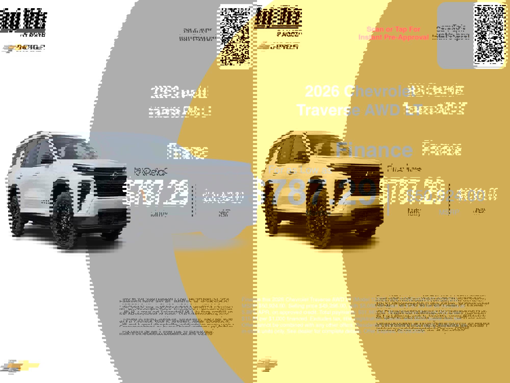 New 2026 Chevrolet Traverse LT w/ Midnight/Sport Edition image 6