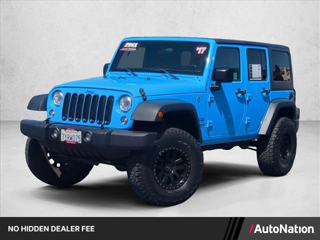 Used 2017 Jeep Wrangler Unlimited Sport w/ Connectivity Group AWD/4WD image 1