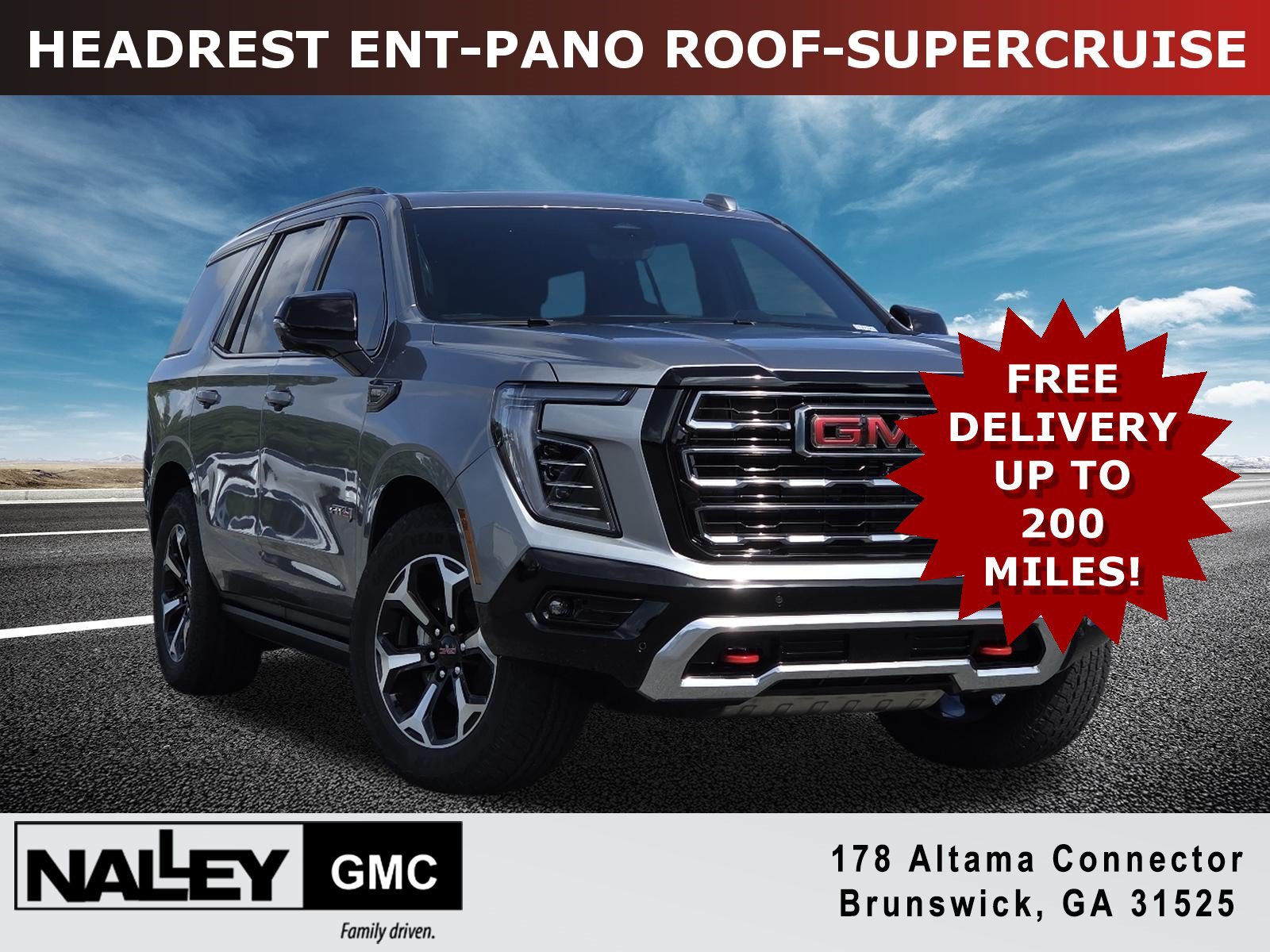 New 2026 GMC Yukon AT4 w/ AT4 Premium Plus Package