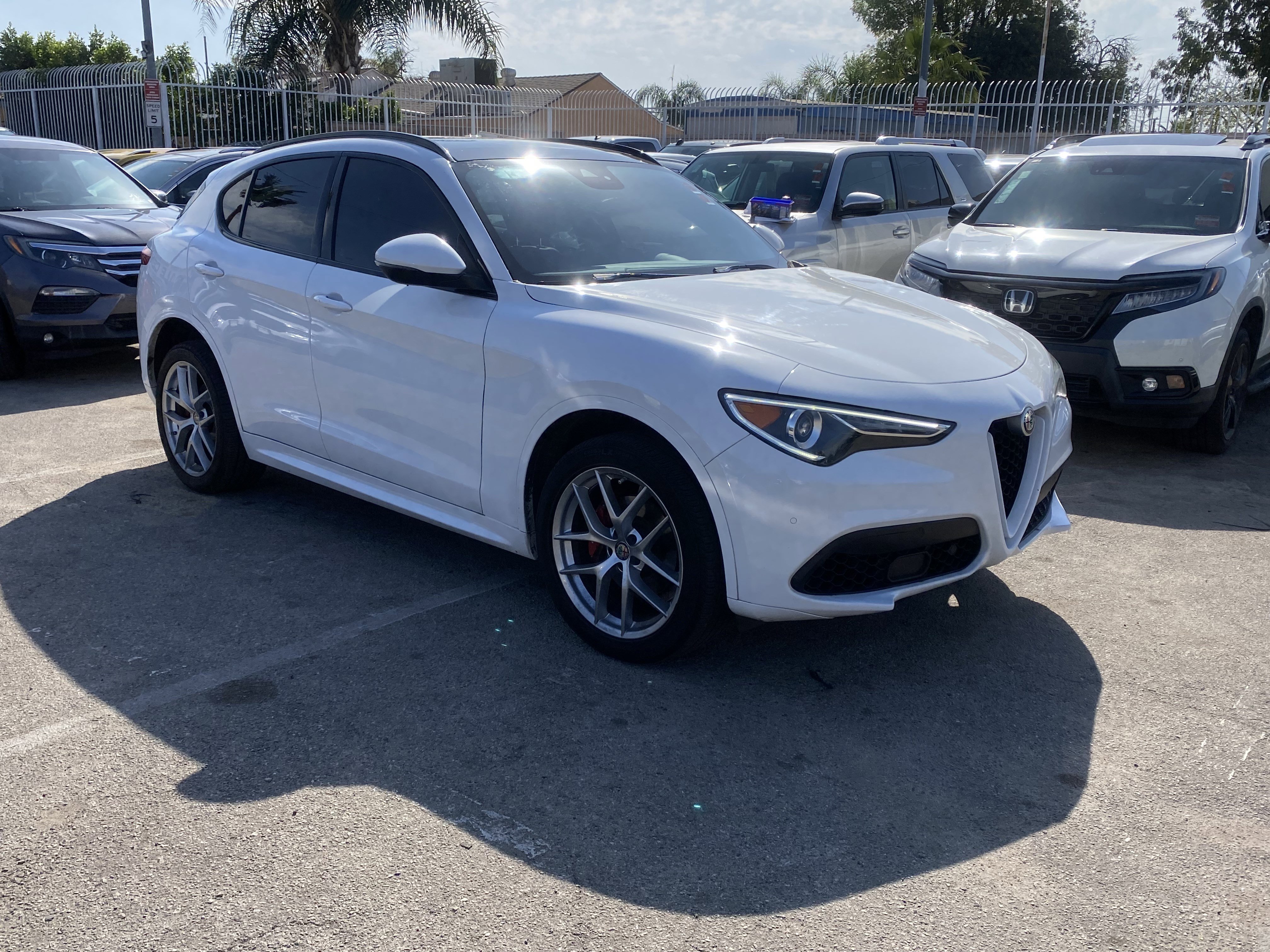 Used 2020 Alfa Romeo Stelvio Ti Sport w/ Quick Order Package 22S Sport image 7