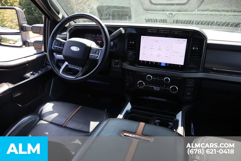 Used 2024 Ford F450 Platinum w/ Camper Package image 24