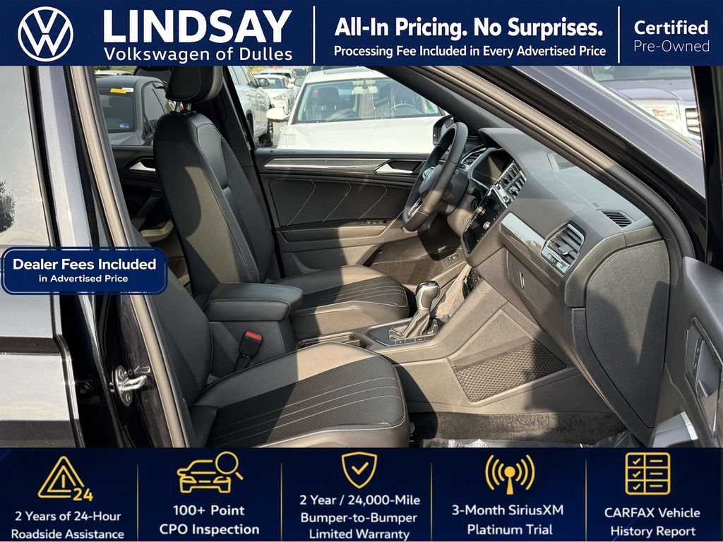 Certified 2022 Volkswagen Tiguan SE R-Line FWD image 14