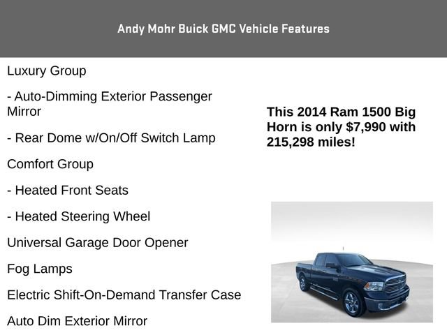 Used 2014 RAM 1500 Big Horn image 16