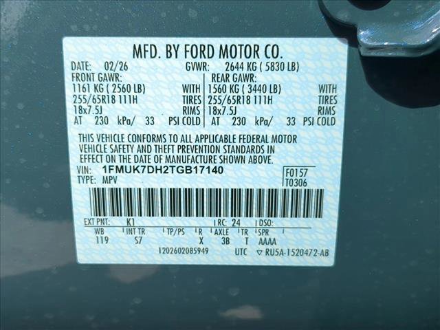 New 2026 Ford Explorer Active w/ Active Comfort Package image 17