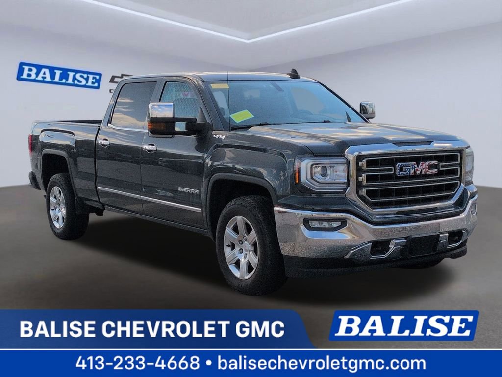 Used 2018 GMC Sierra 1500 SLT w/ Max Trailering Package AWD/4WD image 1