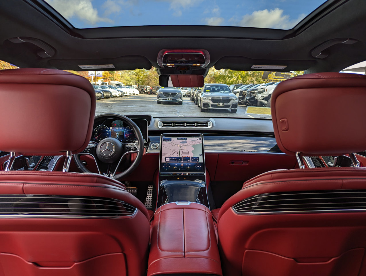 Used 2021 Mercedes-Benz S 580 4MATIC Sedan w/ AMG Line image 43