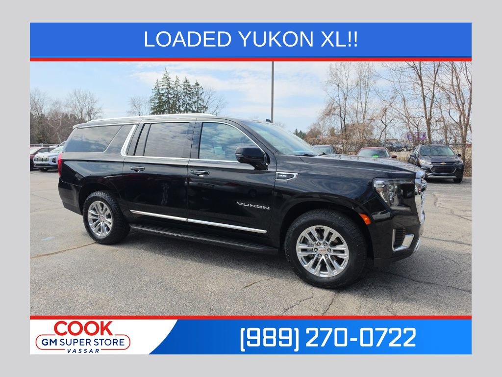 Used 2021 GMC Yukon XL SLT w/ SLT Premium Package