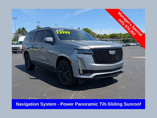 Used 2023 Cadillac Escalade ESV Sport Platinum AWD/4WD image 1