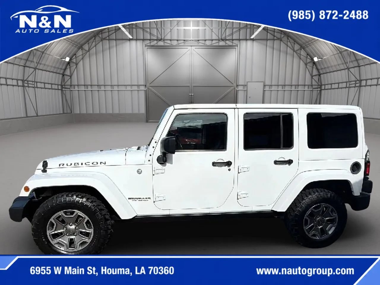 Used 2015 Jeep Wrangler Unlimited Rubicon w/ Connectivity Group AWD/4WD image 2