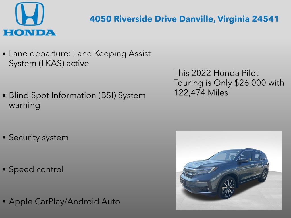 Used 2022 Honda Pilot Touring image 17