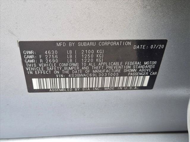 Used 2020 Subaru Legacy Premium AWD/4WD image 24