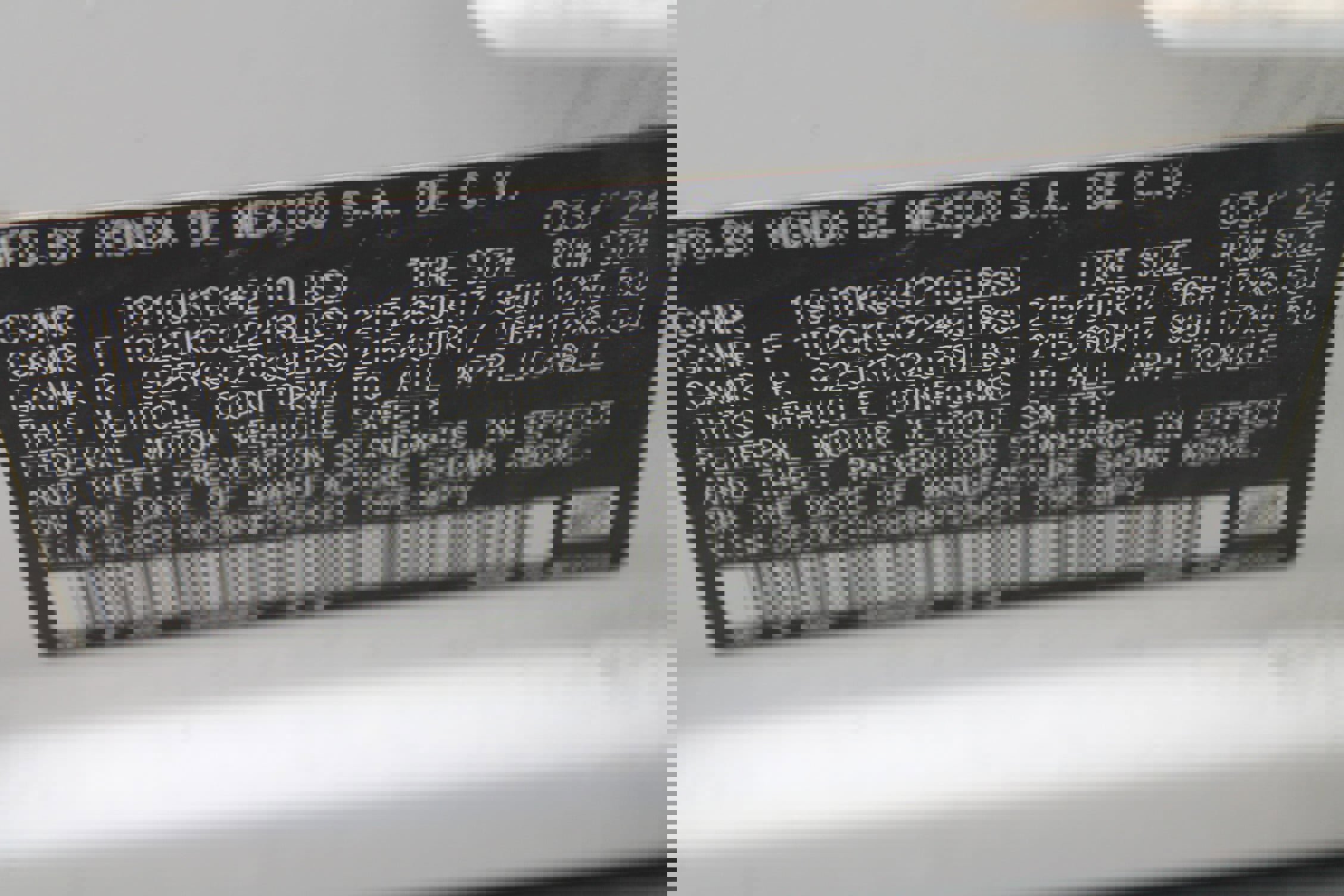 Used 2024 Honda HR-V LX image 25