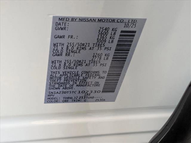 New 2026 Nissan Murano Platinum w/ Technology Package image 16