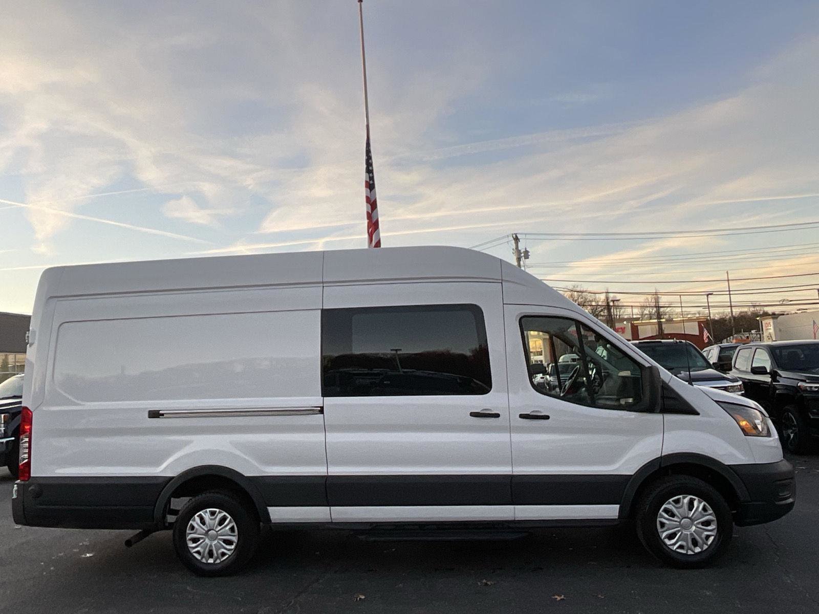Used 2023 Ford Transit 350 148 High Roof Extended w/ Load Area Protection Package image 4