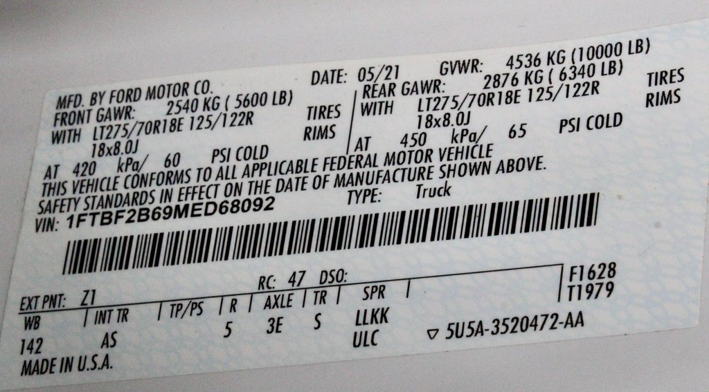 Certified 2021 Ford F250 XL w/ STX Appearance Package image 29